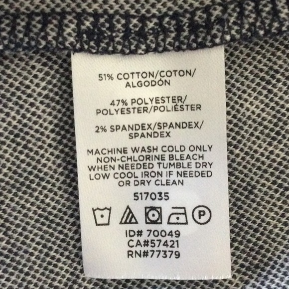 Ann Taylor Plaid Open Front Knit Cardigan Sz M - Picture 8 of 10